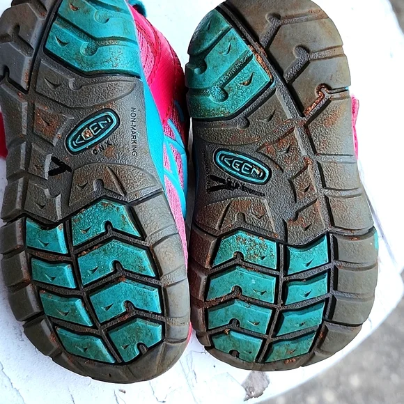 Keen Kids' Pink and Blue Shoes - Picture 2 of 4